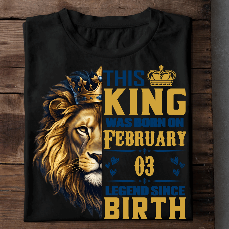 002-01-Birthday This King – February 03