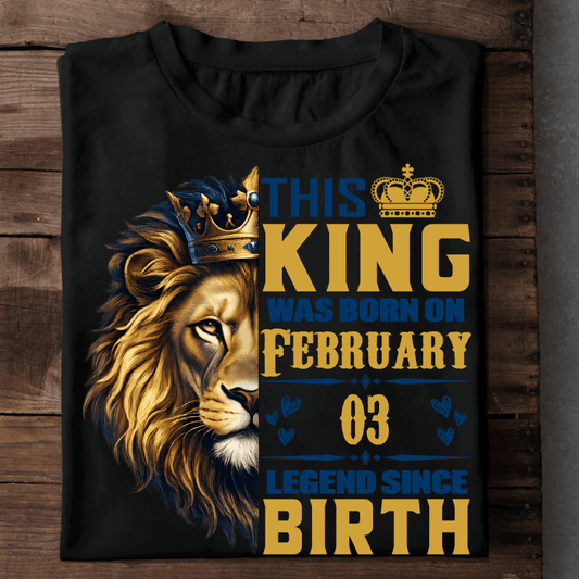 002-01-Birthday This King – February 03