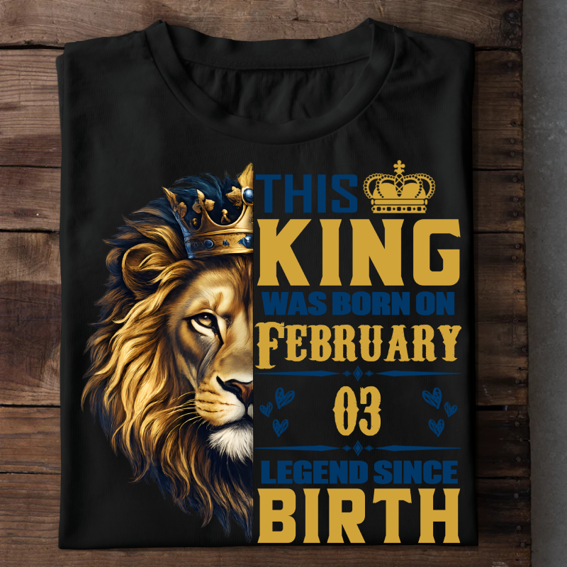 002-02-Birthday This King – February 03