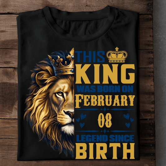 002-01-Birthday This King – February 08