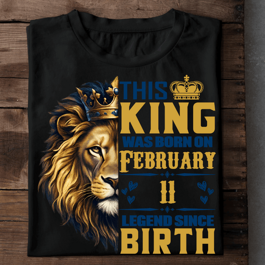002-01-Birthday This King – February 11