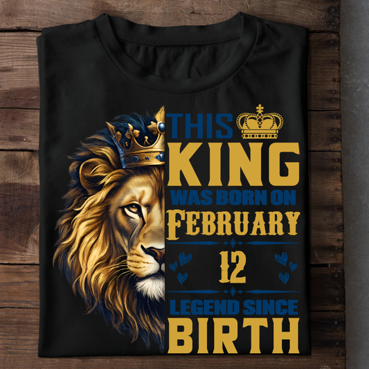 002-02-Birthday This King – February 12