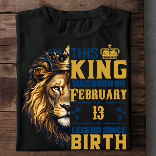 002-02-Birthday This King – February 13