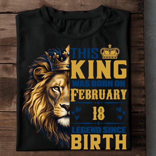 002-01-Birthday This King – February 18