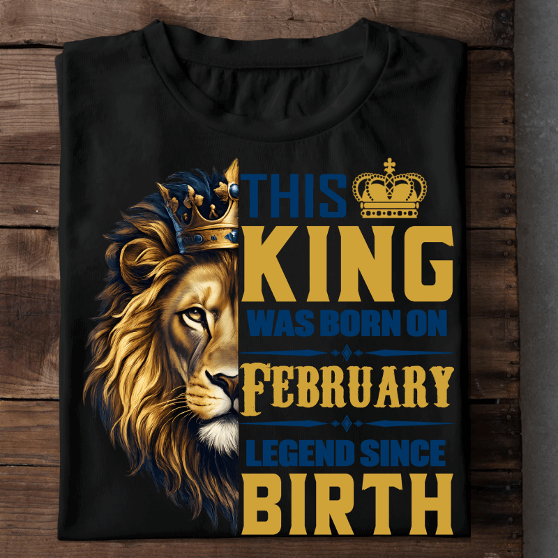 002-Birthday This King – February