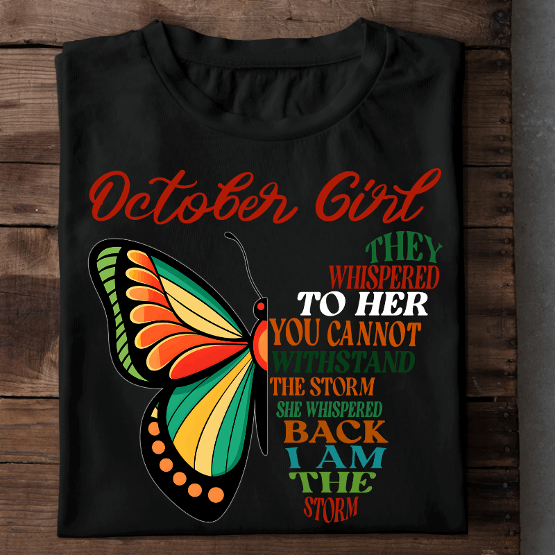 051 - OCTOBER GIRL I AM THE STROM
