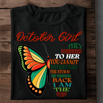 051 - OCTOBER GIRL I AM THE STROM