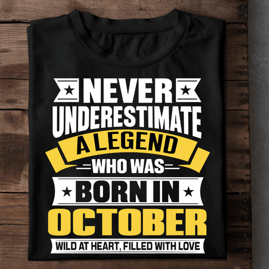 039 - NEVER UNDERESTIMATE OCTOBER
