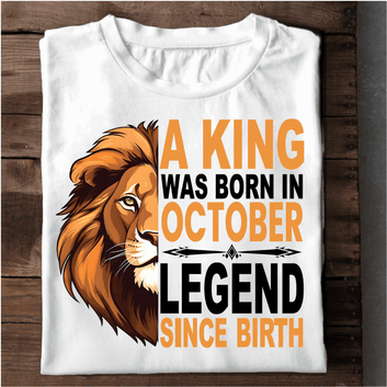 037 - A KING WAS BORN IN OCTOBER