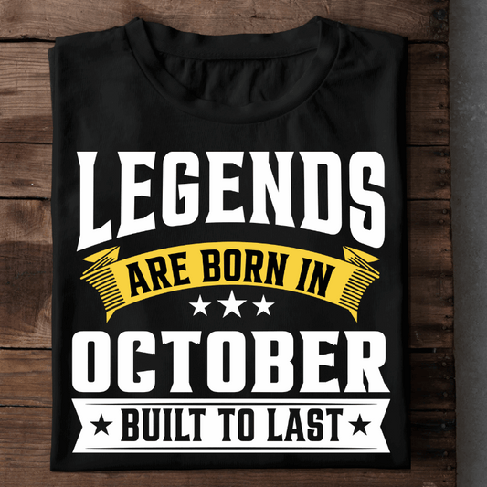 041 - LEGENDS ARE BORN IN OCTOBER