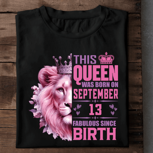 013 - SEPTEMBER QUEEN 13