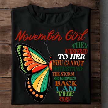 075 - NOVEMBER GIRL I AM THE STROM
