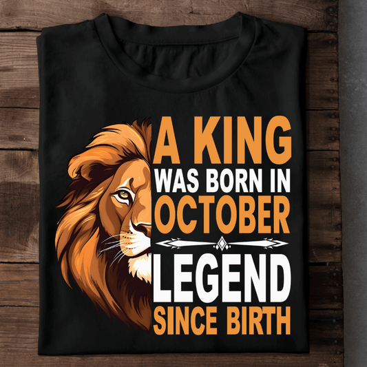 037 - A KING WAS BORN IN OCTOBER