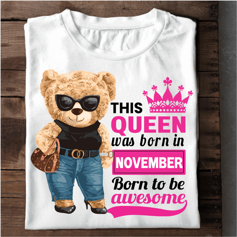 069 - NOVEMBER BORN TO BE AWESOME