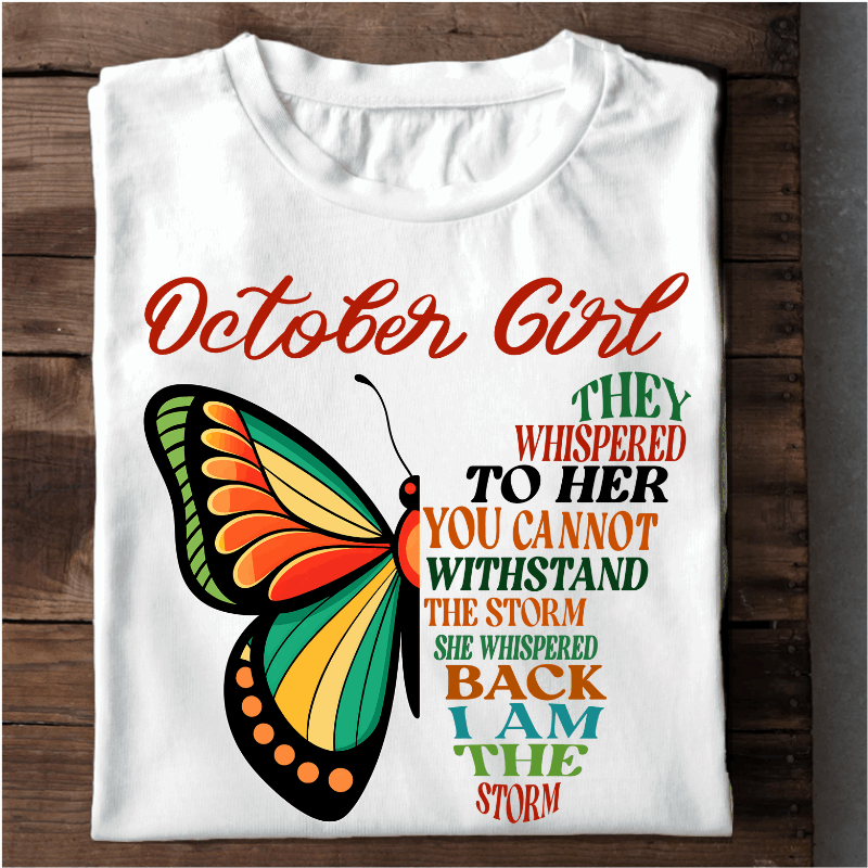 051 - OCTOBER GIRL I AM THE STROM
