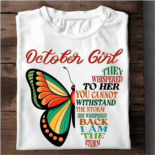 051 - OCTOBER GIRL I AM THE STROM
