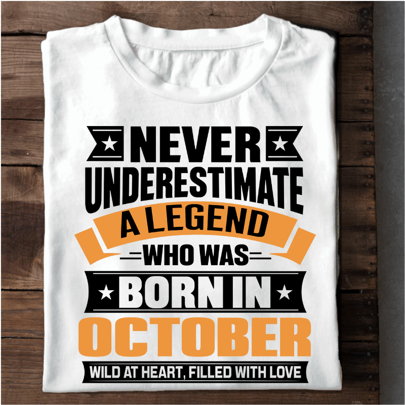 039 - NEVER UNDERESTIMATE OCTOBER