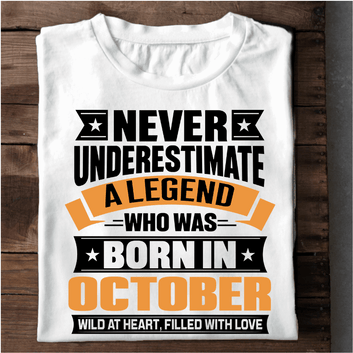 039 - NEVER UNDERESTIMATE OCTOBER