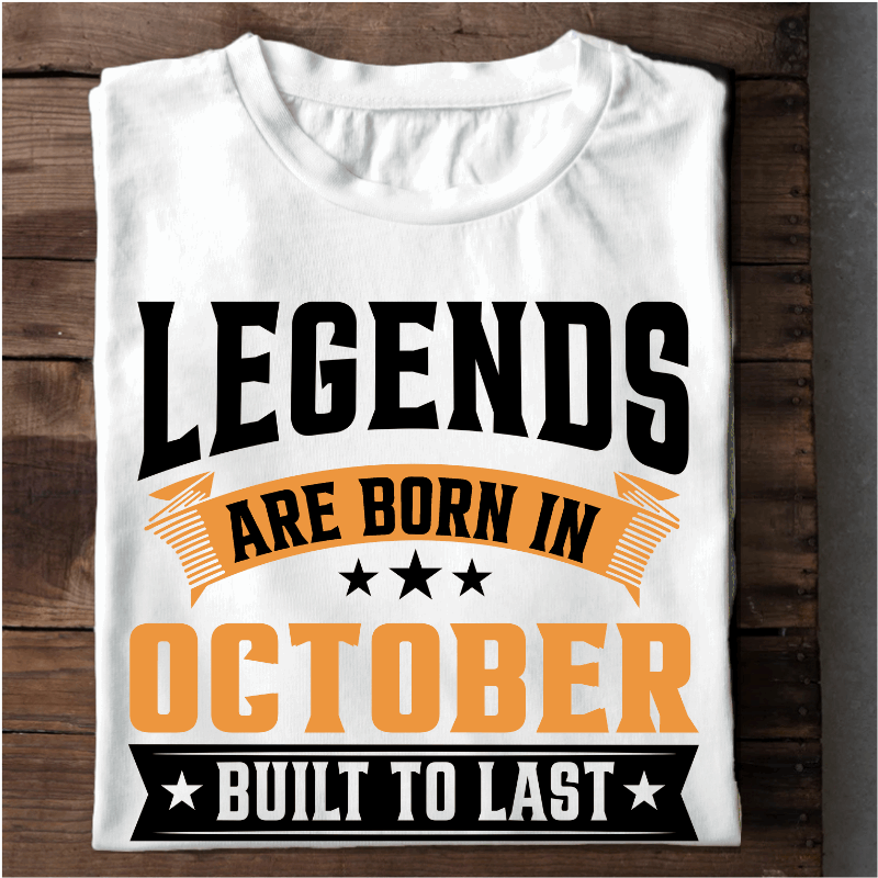 041 - LEGENDS ARE BORN IN OCTOBER