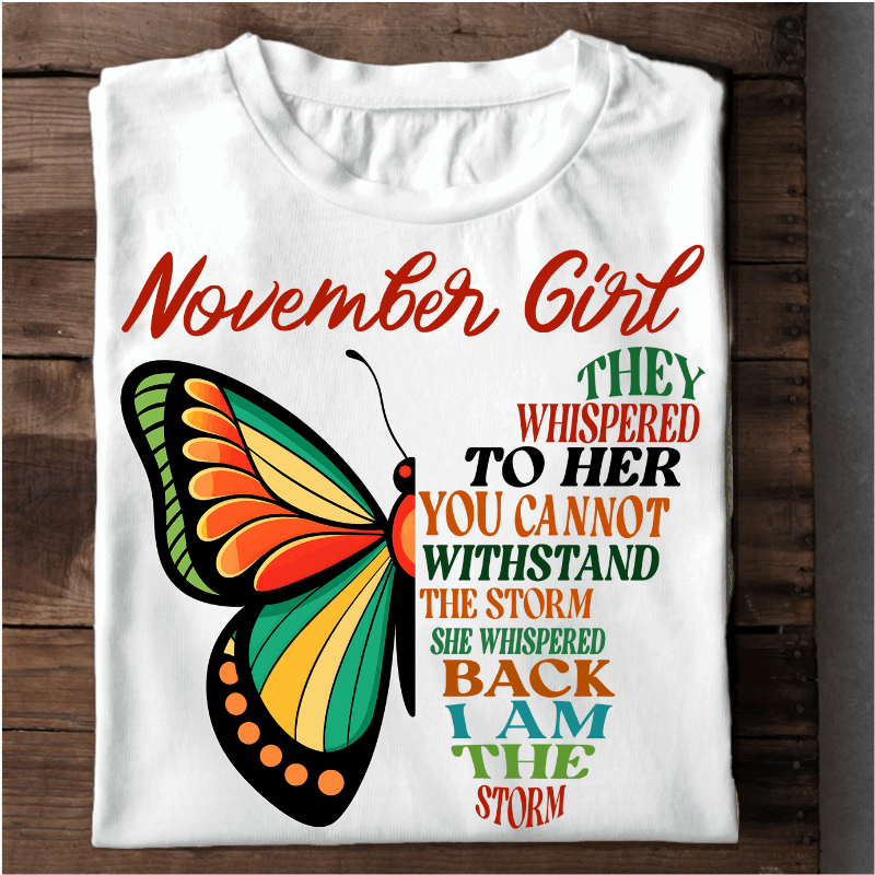 075 - NOVEMBER GIRL I AM THE STROM