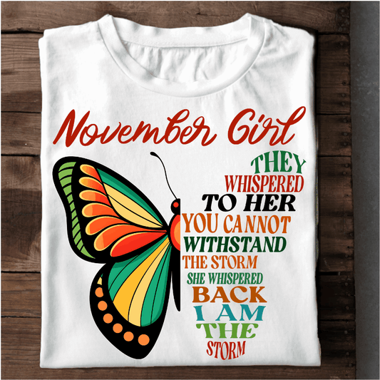 075 - NOVEMBER GIRL I AM THE STROM