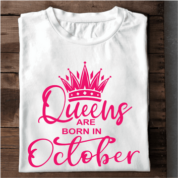 038 - QUEENS ARE BORN IN OCTOBER