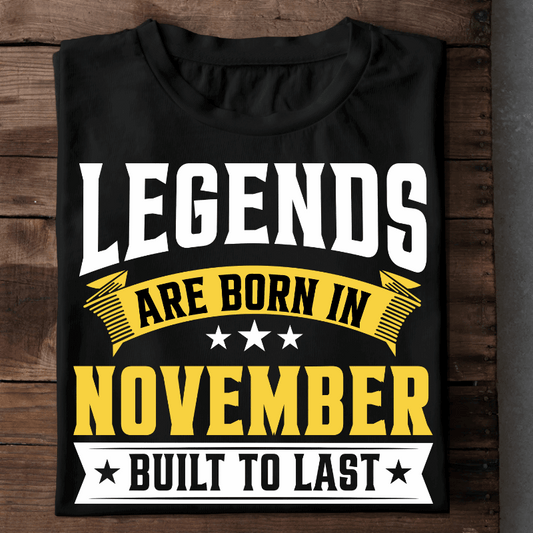 066 - LEGENDS ARE BORN IN NOVEMBER